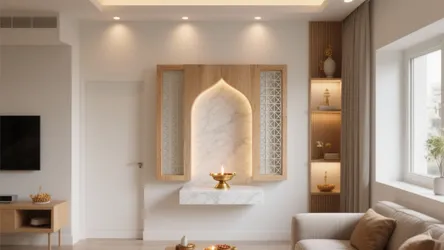 5 Modern Puja Room Design Ideas for Small Homes