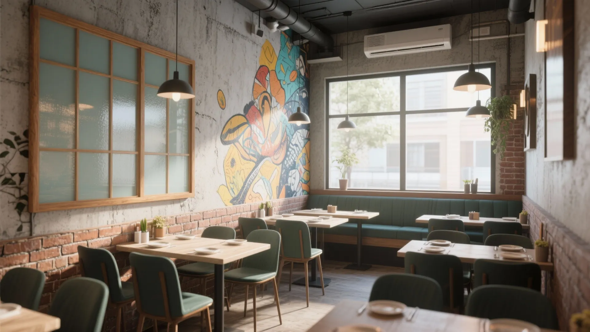 5 Modern Restaurant Wall Design Ideas: Creative Wall Inspirations for a Stylish Dining Space