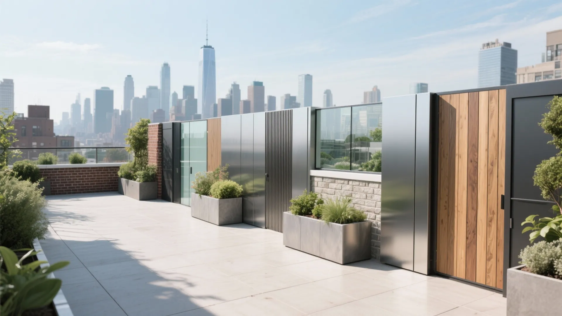 5 Roof Boundary Wall Design Ideas: Transform Your Rooftop with Creative Boundary Wall Designs