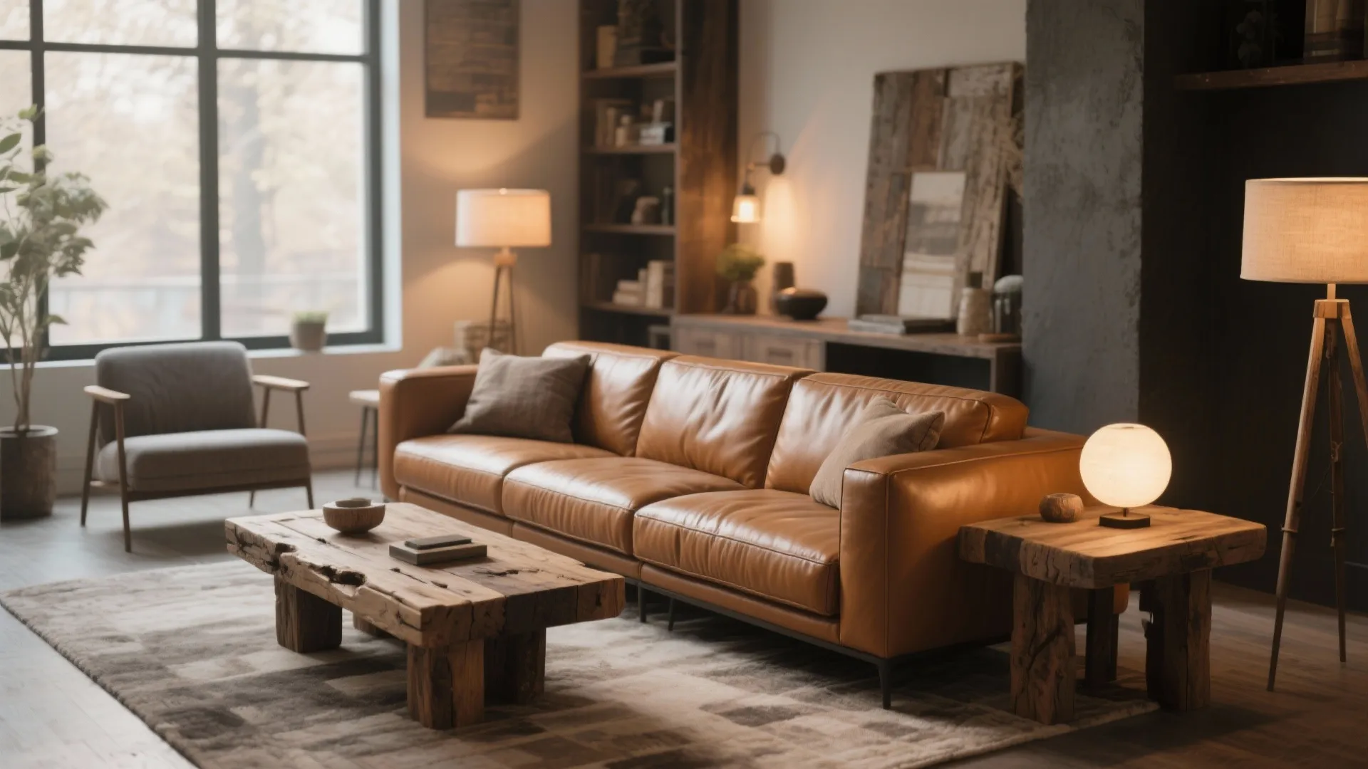 7. Mixing Modern and Rustic Elements