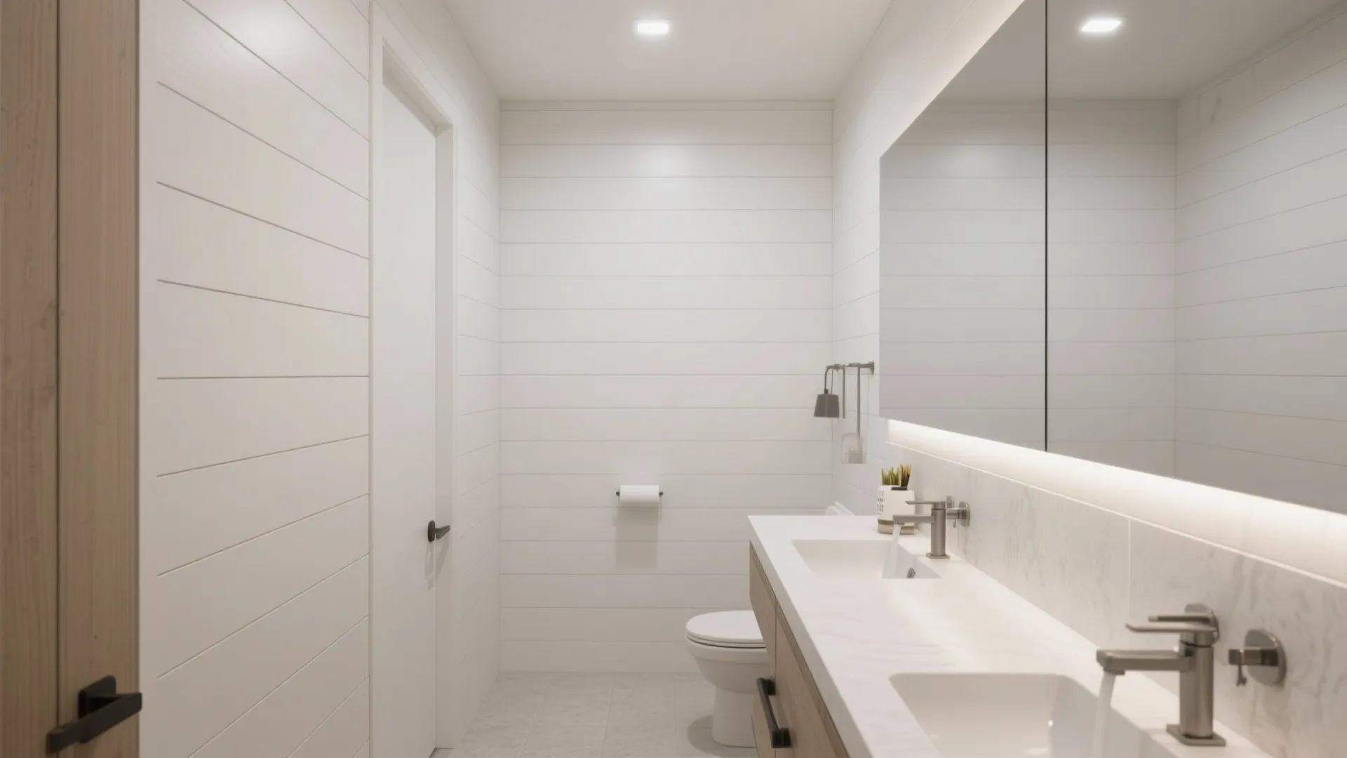 8. Minimalist Modern Shiplap