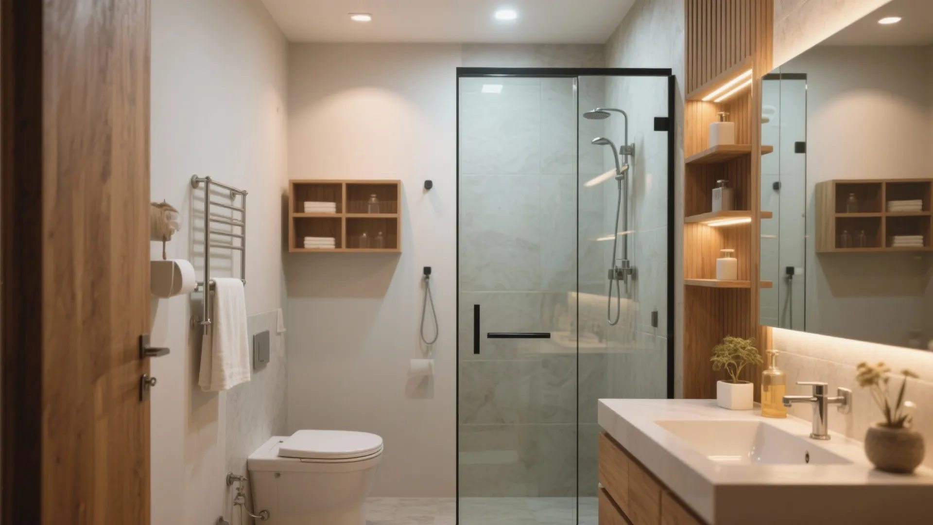 5 Smart Bathroom Ideas for Indian Homes: Maximizing Small Spaces with Big Design Creativity