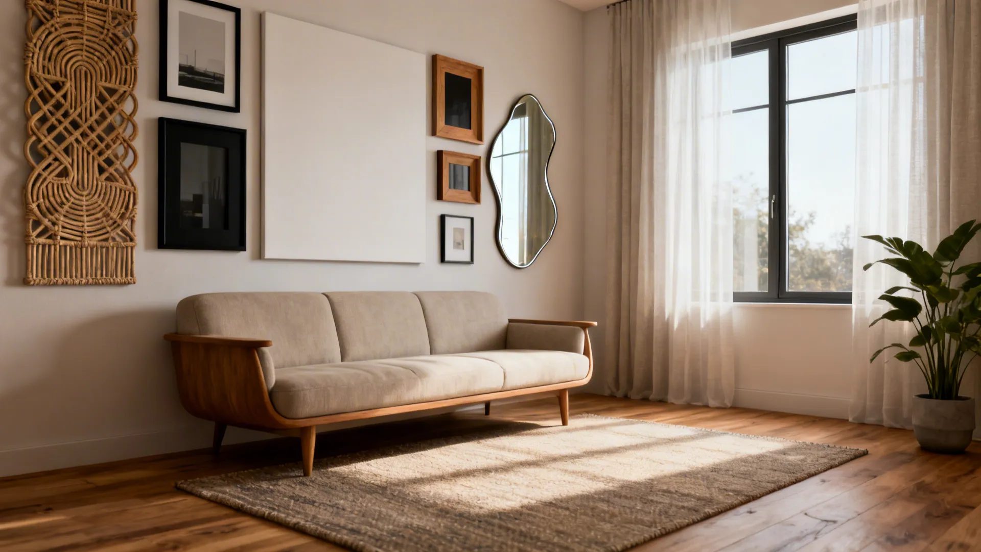 5 Modern Wall Art Ideas for Living Rooms: Creative, space-smart modern wall art inspirations I’ve used in real small living rooms