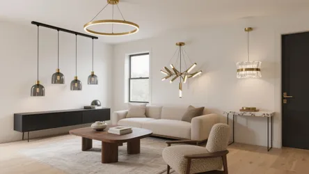 5 Modern Small Chandeliers for Living Rooms: Designer Picks