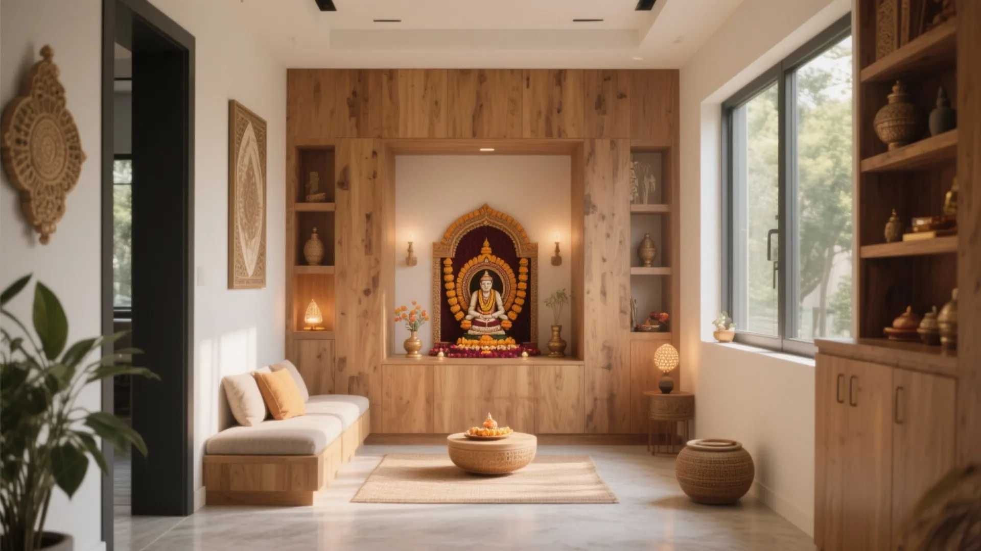 5 Small Pooja Room Ideas You’ll Love: Creative and Functional Design Inspirations for Compact Prayer Spaces