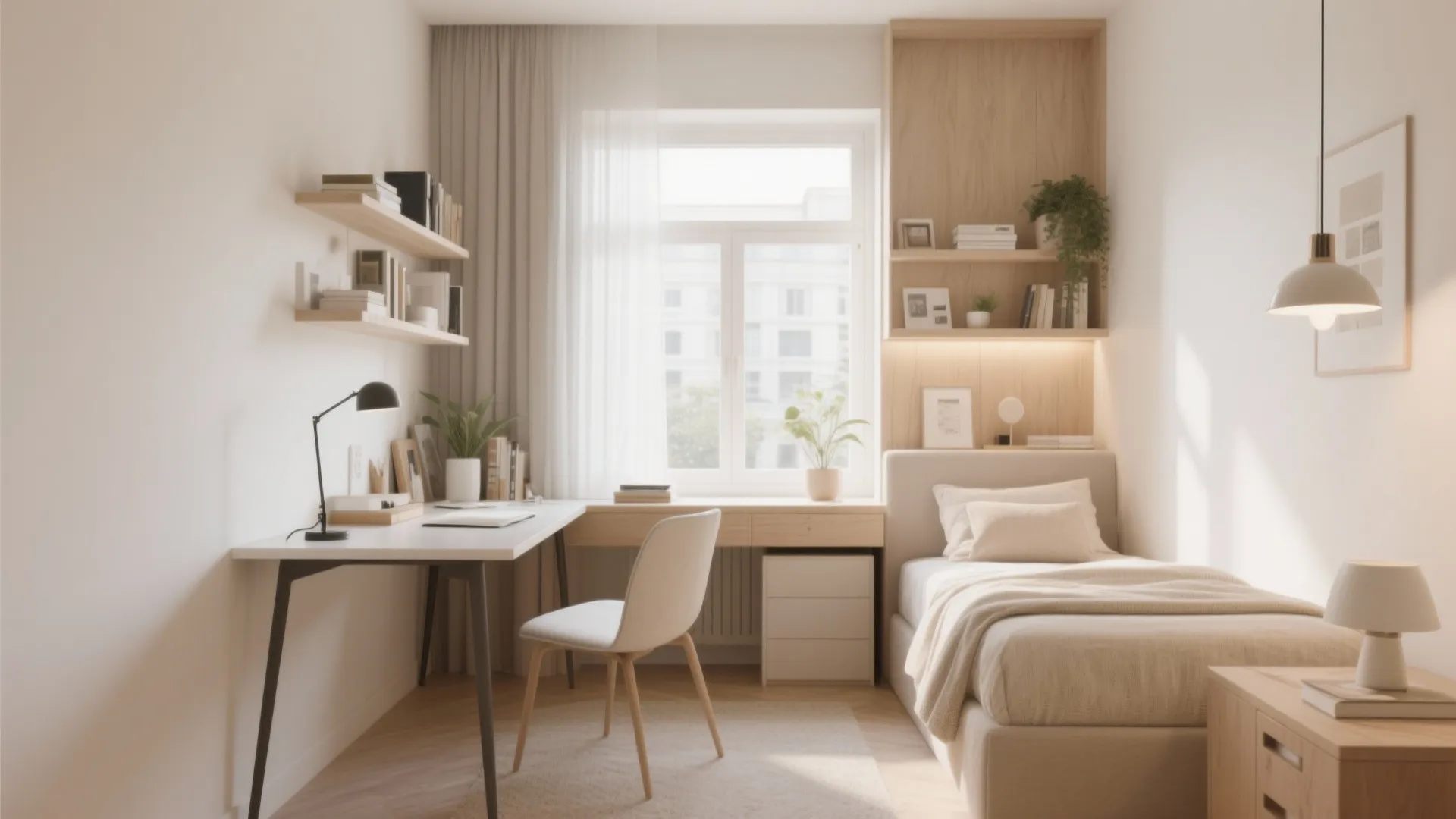 5 Modern Study Table Designs for Small Rooms: Smart & Stylish Study Table Ideas that Save Space