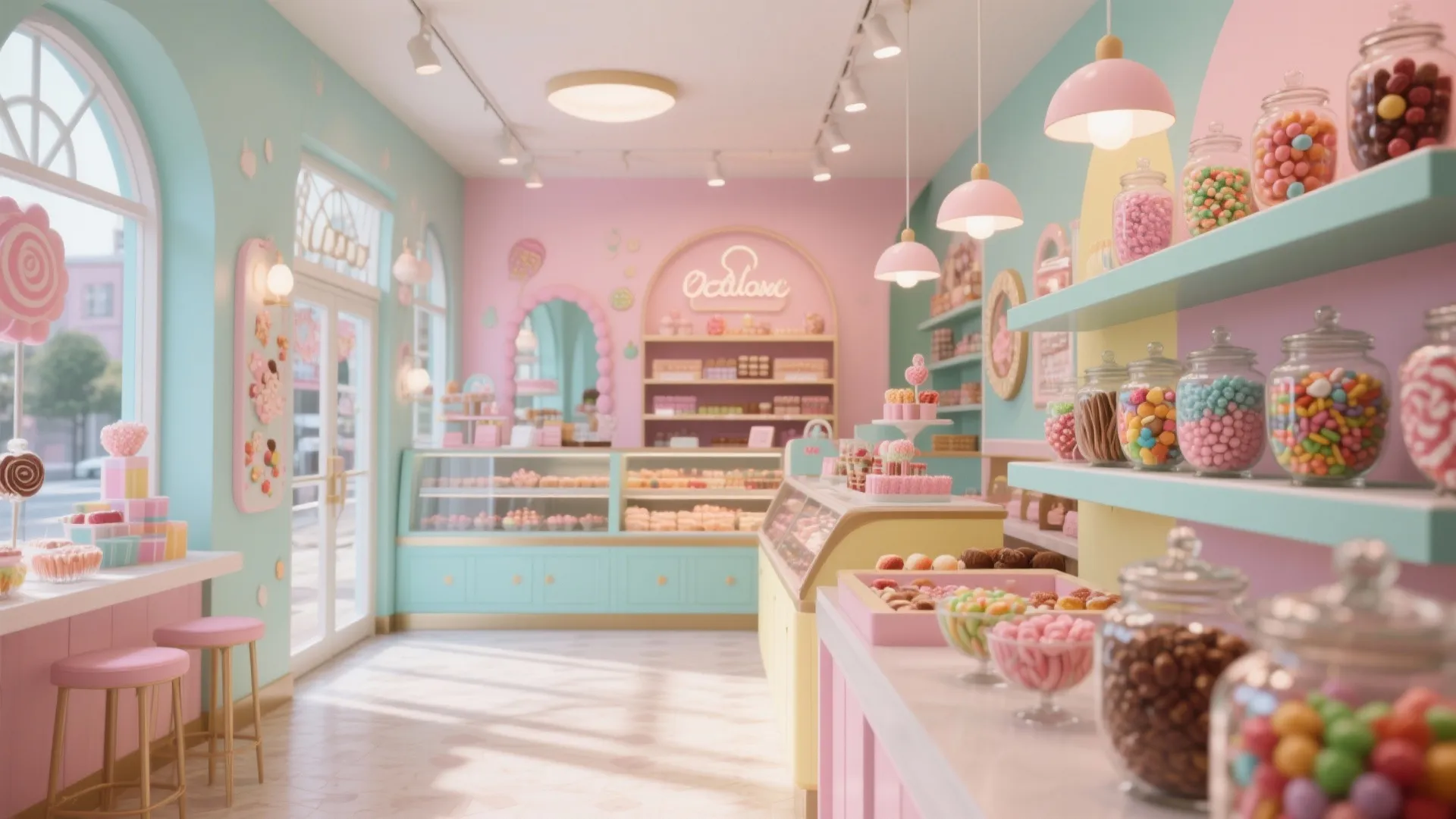 Modern Sweet Shop Interior Design Ideas: Create an Inviting Atmosphere for Your Sweet Shop