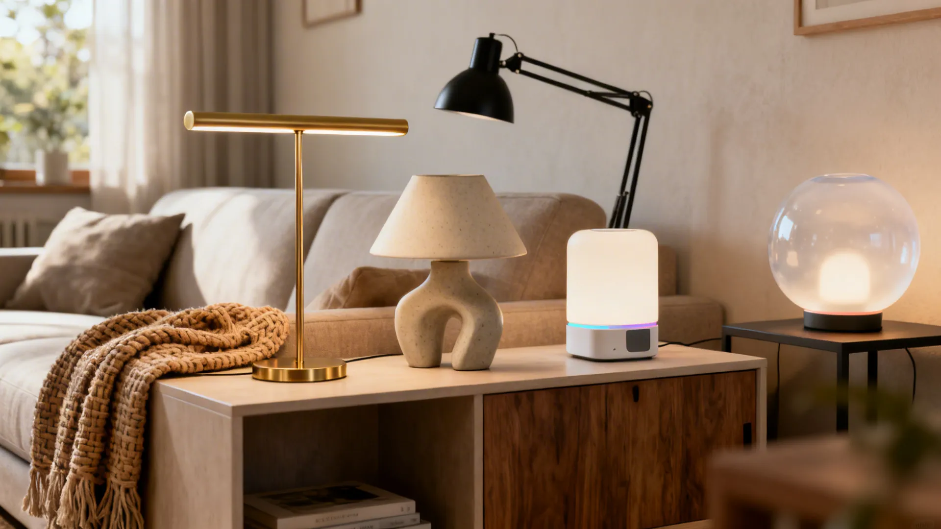 5 Modern Table Lamp Ideas for Living Rooms