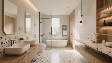 10 Fresh Bathroom Ideas with Terrazzo Tiles