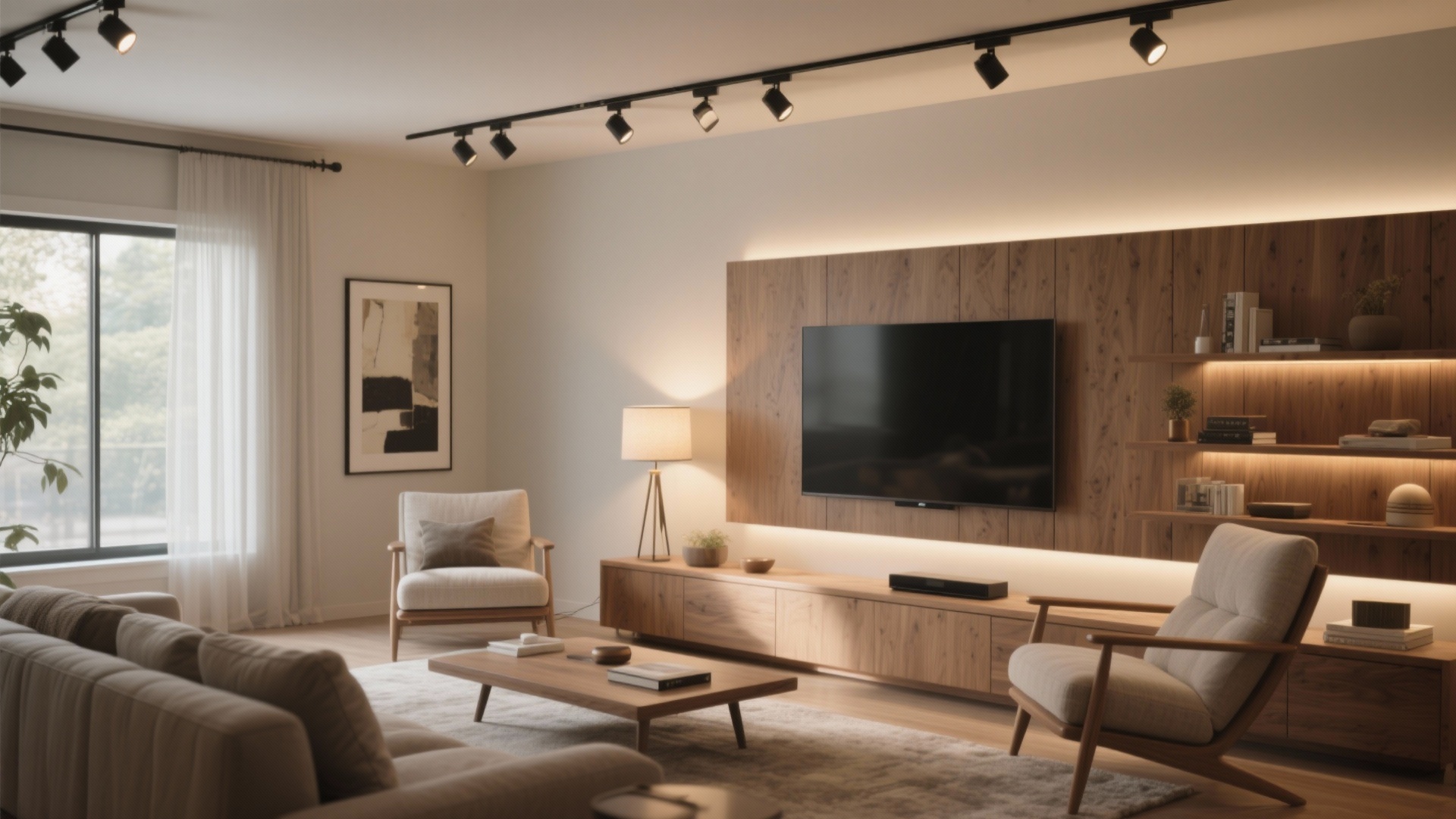 Track Lighting Living Room Ideas: Illuminate Your Space in Style