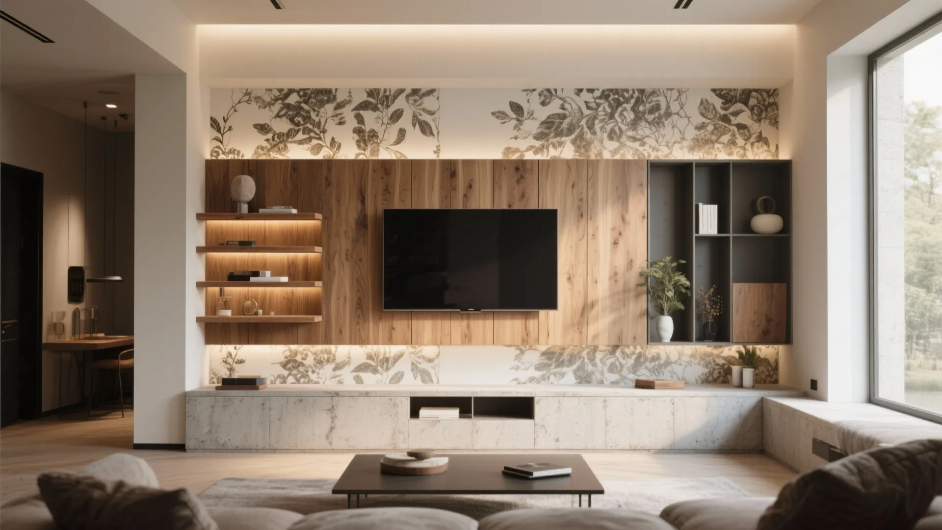 5 Inspiring Living Room TV Wall Design Ideas: Personal tips and real examples to transform your living room focal point.