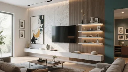 5 Wall Decoration Ideas for Living Room TV