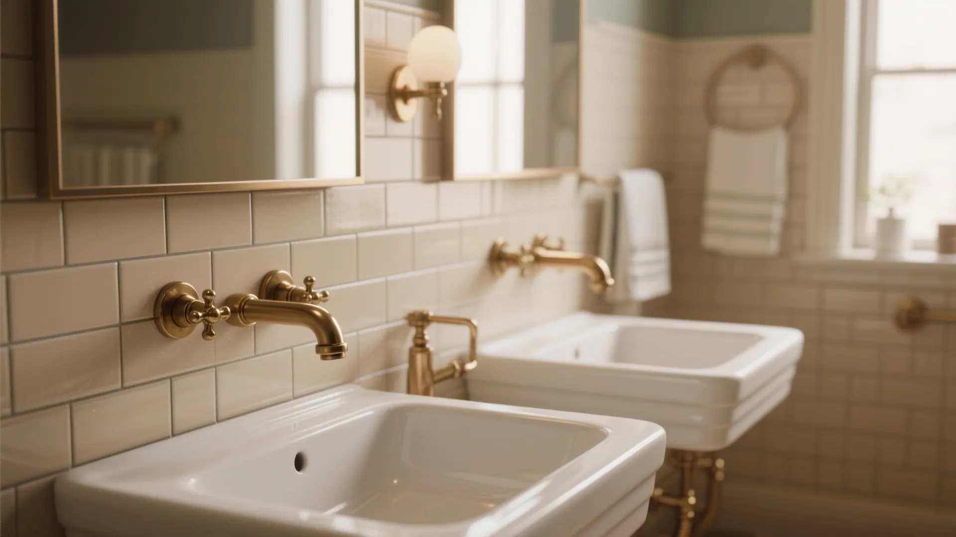 2. Modern Fixtures with Vintage Flair