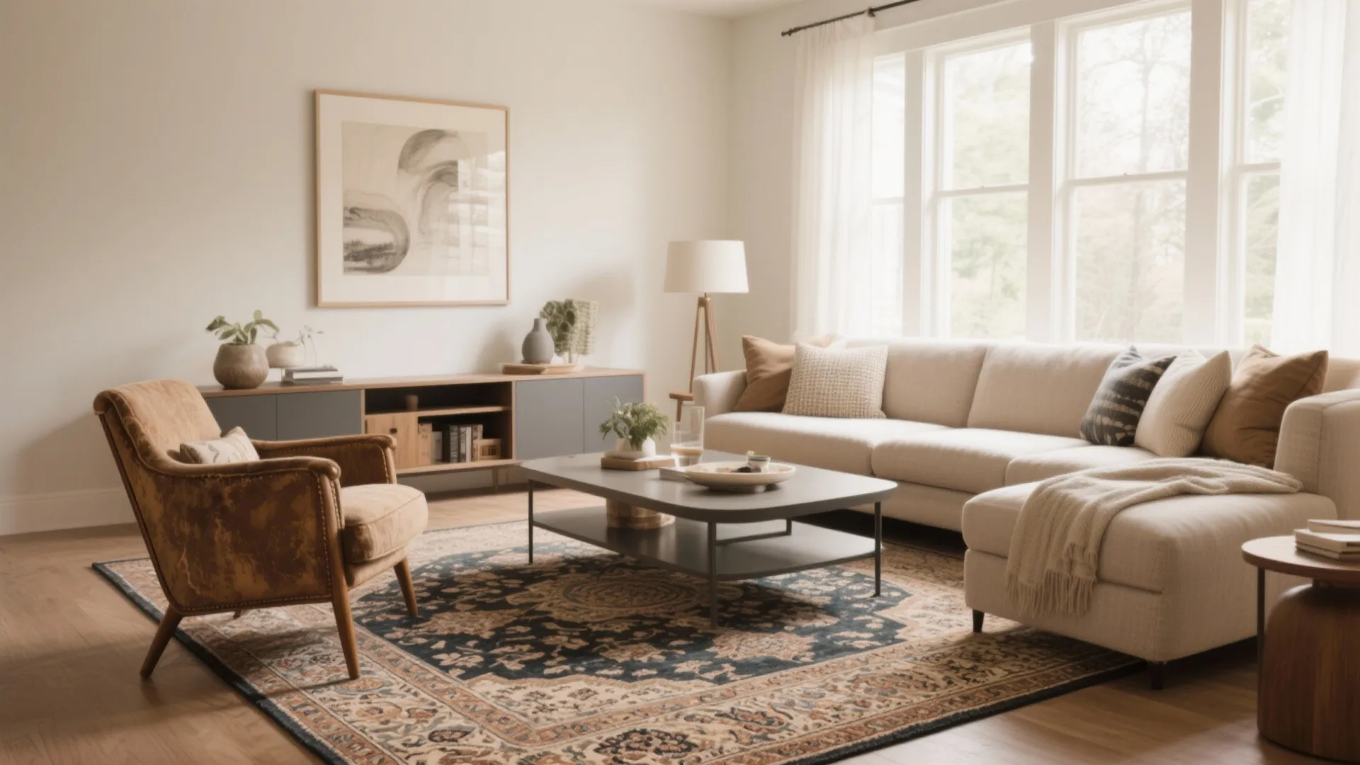 3. Mix Modern and Vintage Finds