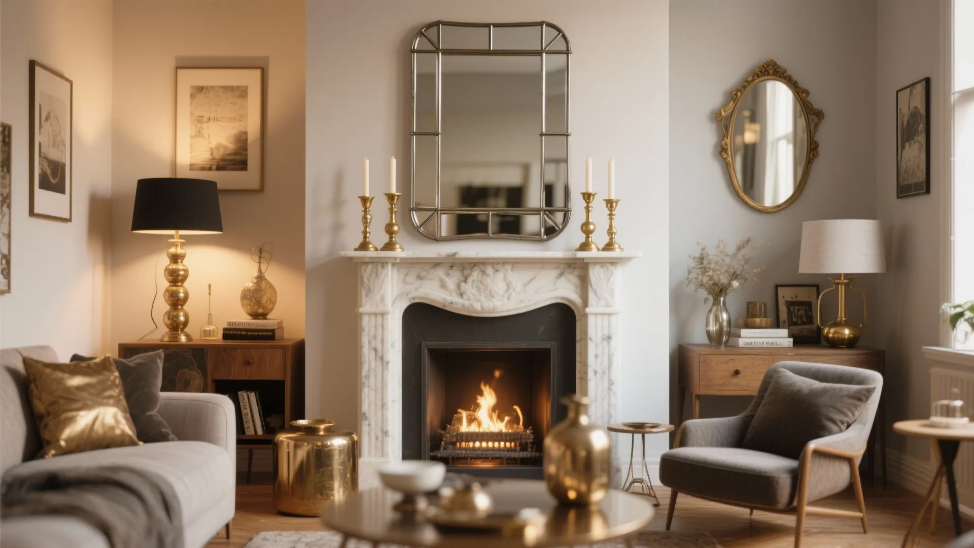 9. Mix of Modern & Vintage Pieces