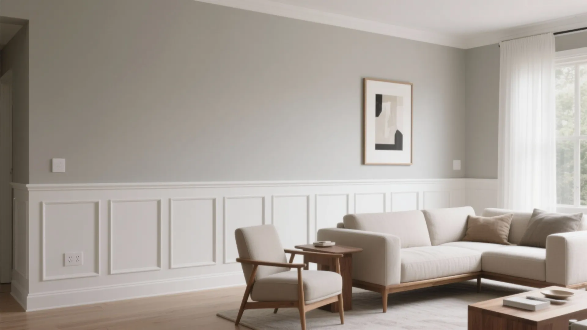 Modern Wainscoting: Half-Height Panels with Character