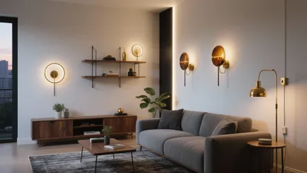 5 modern fancy wall lights for living room