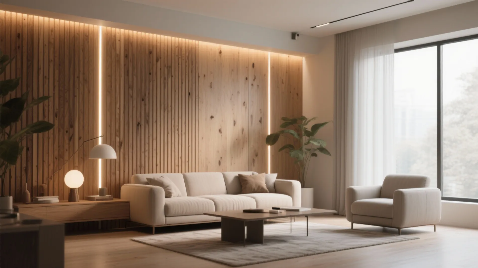 10. Modern Wall Slats