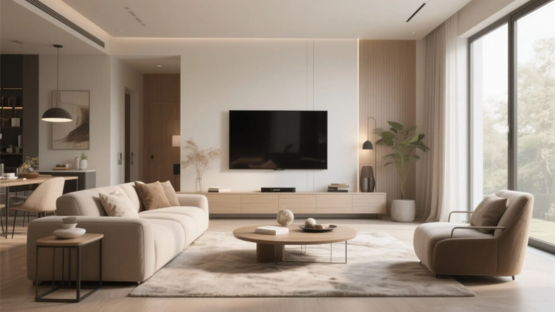 10 TV on Wall Living Room Ideas: Creative Wall-Mounted TV Inspirations to Maximize Style & Space