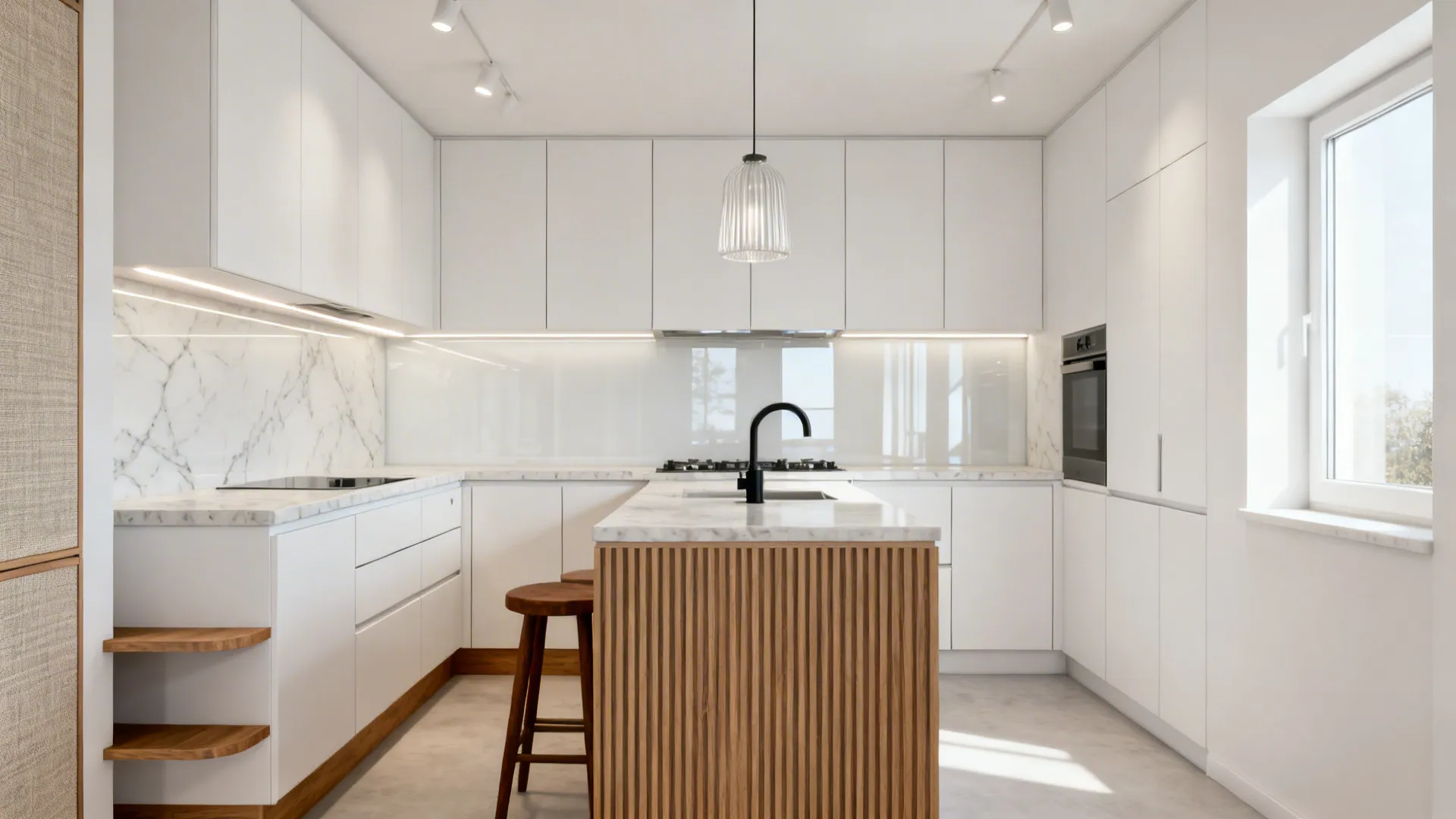5 modern kitchen design ideas for white kitchens: My 5 expert-backed ideas to make a small white kitchen feel modern, warm, and truly yours