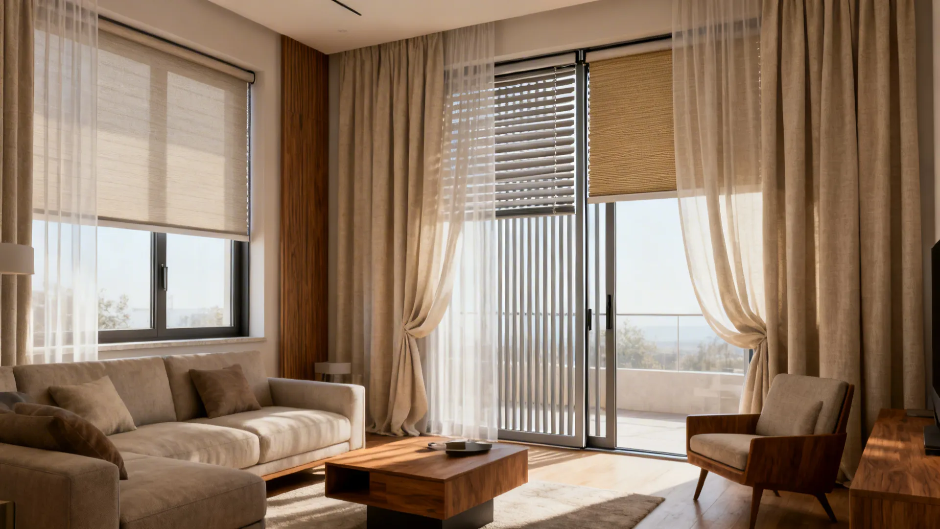5 Modern Window Blind Ideas for Living Rooms