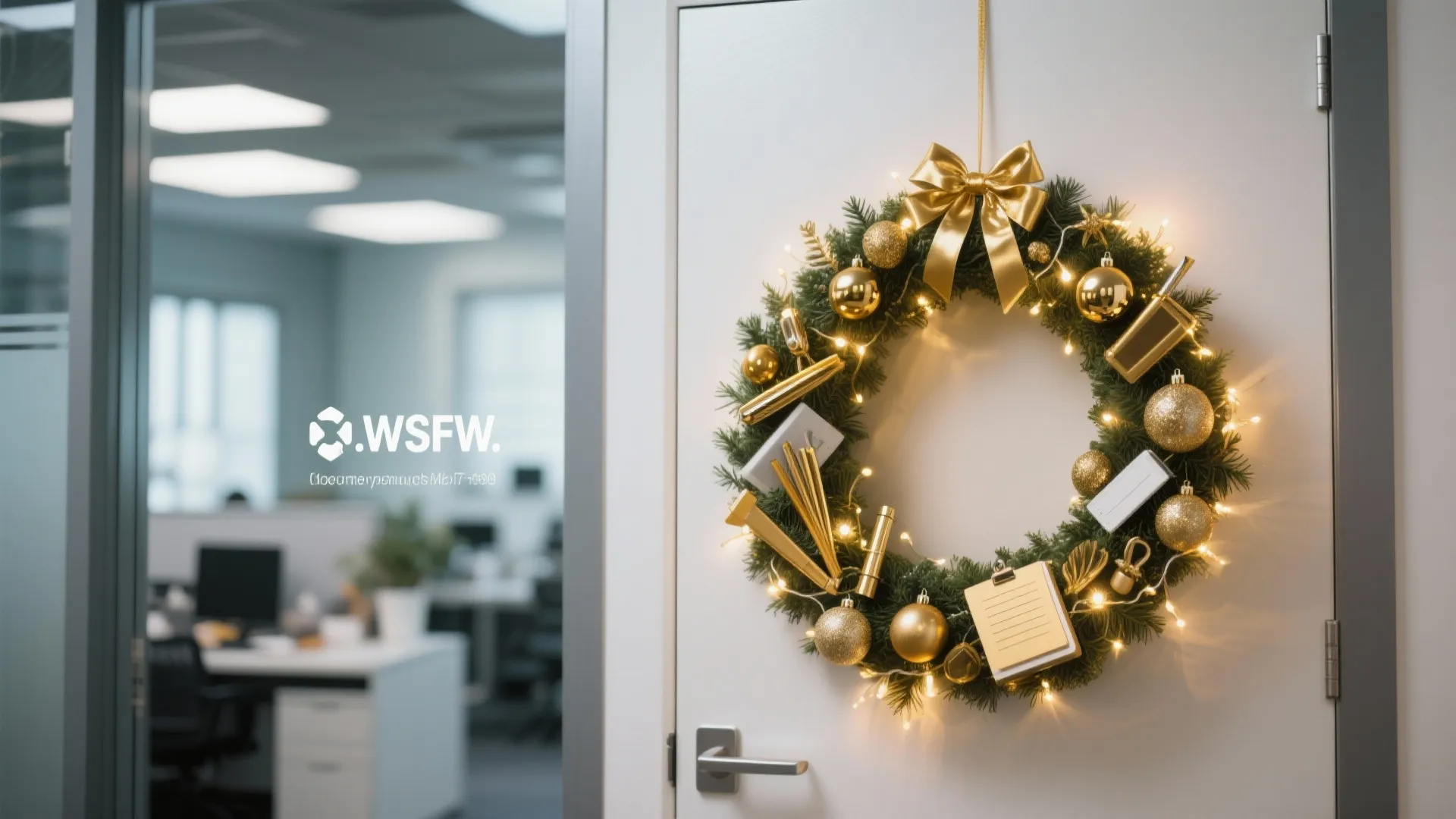 5. Classic Wreath with a Twist