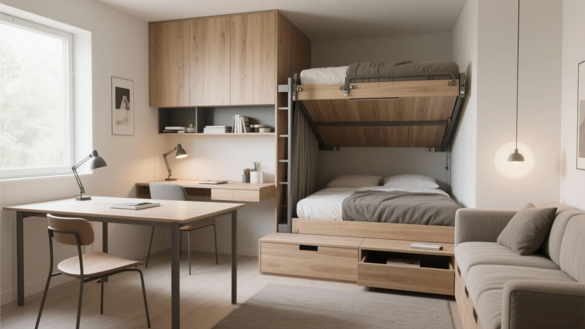 Modular, Multi-functional Furniture