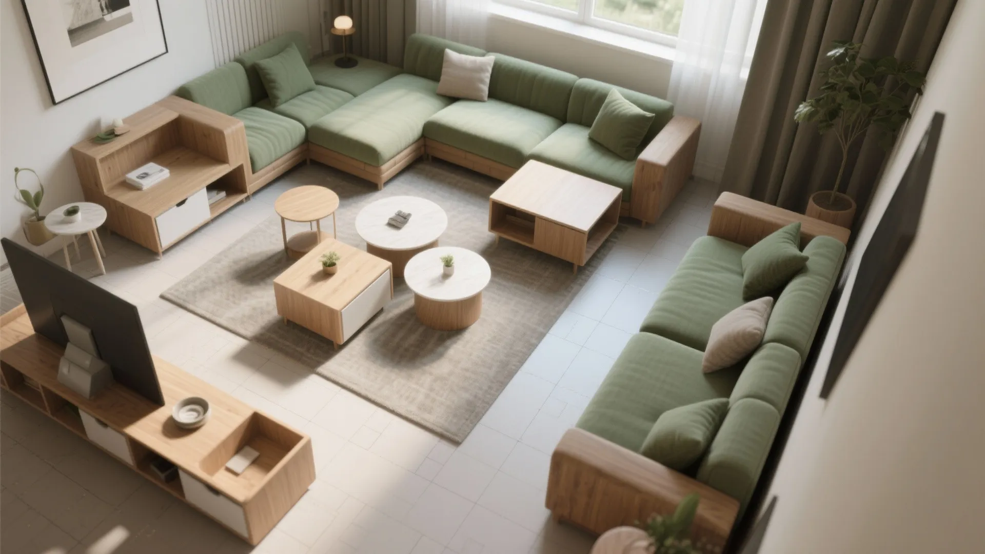 2. Use modular pieces that adapt as needs change