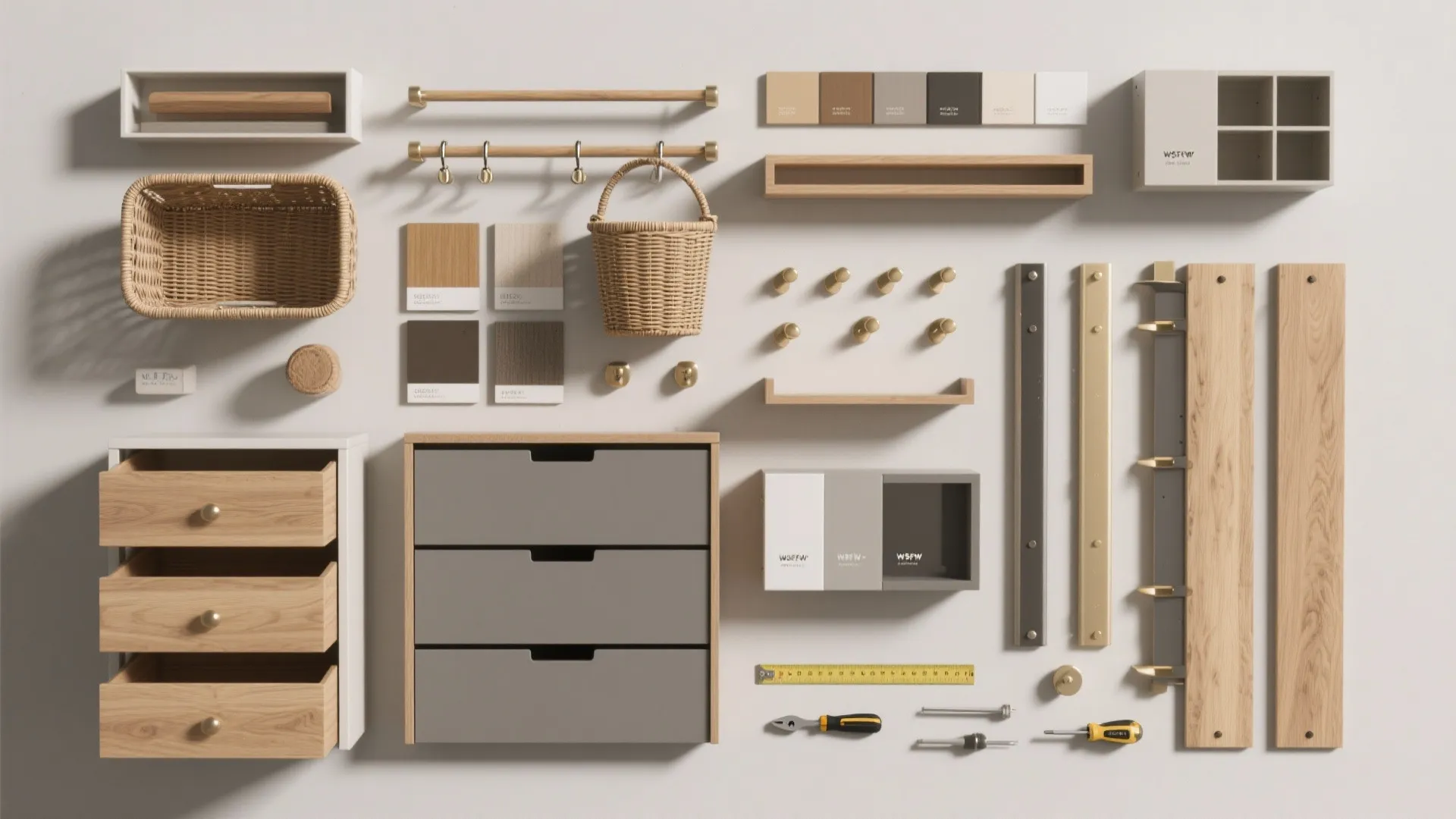 Modular armoires: reconfigure as life changes