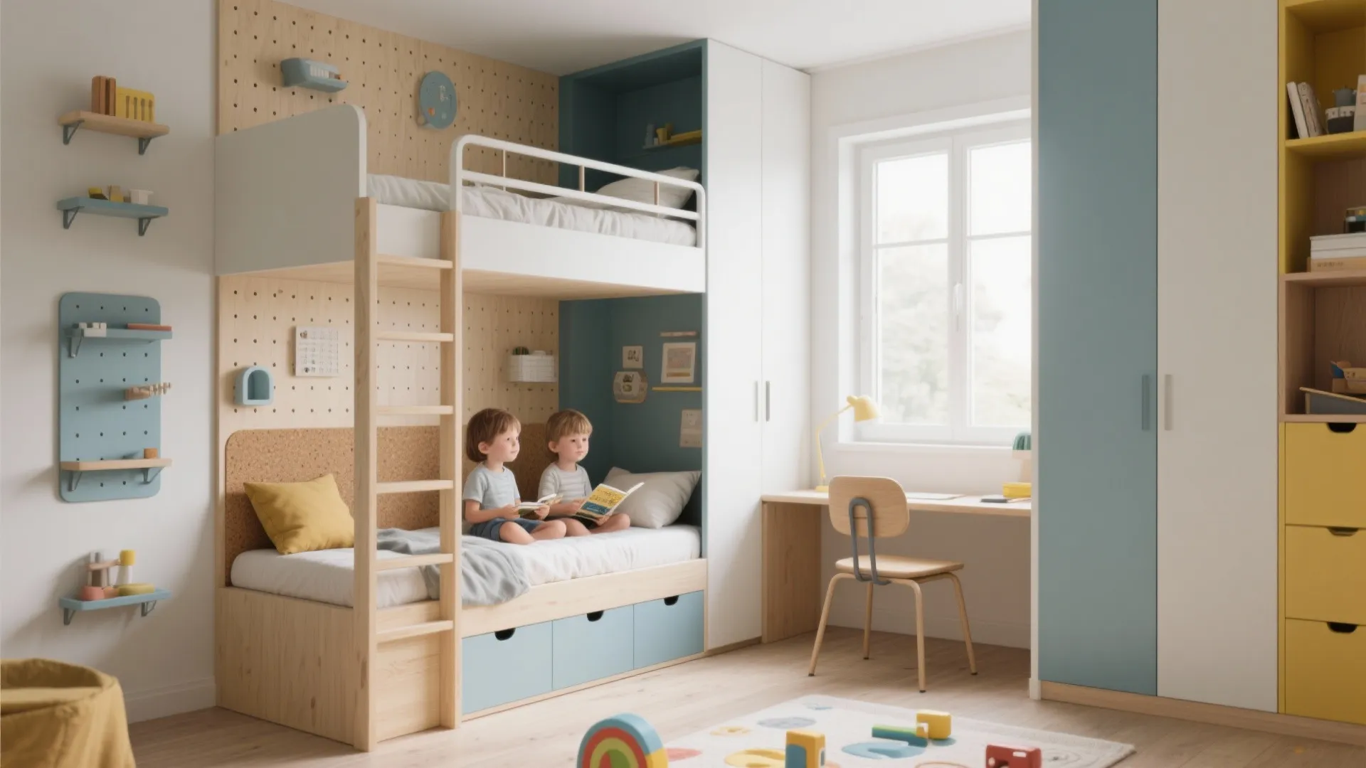 Modular Sleeping + Vertical Storage