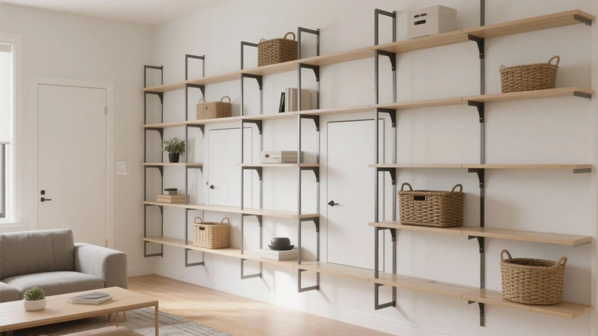 Modular Wall-to-Wall Systems for Renters and Movers