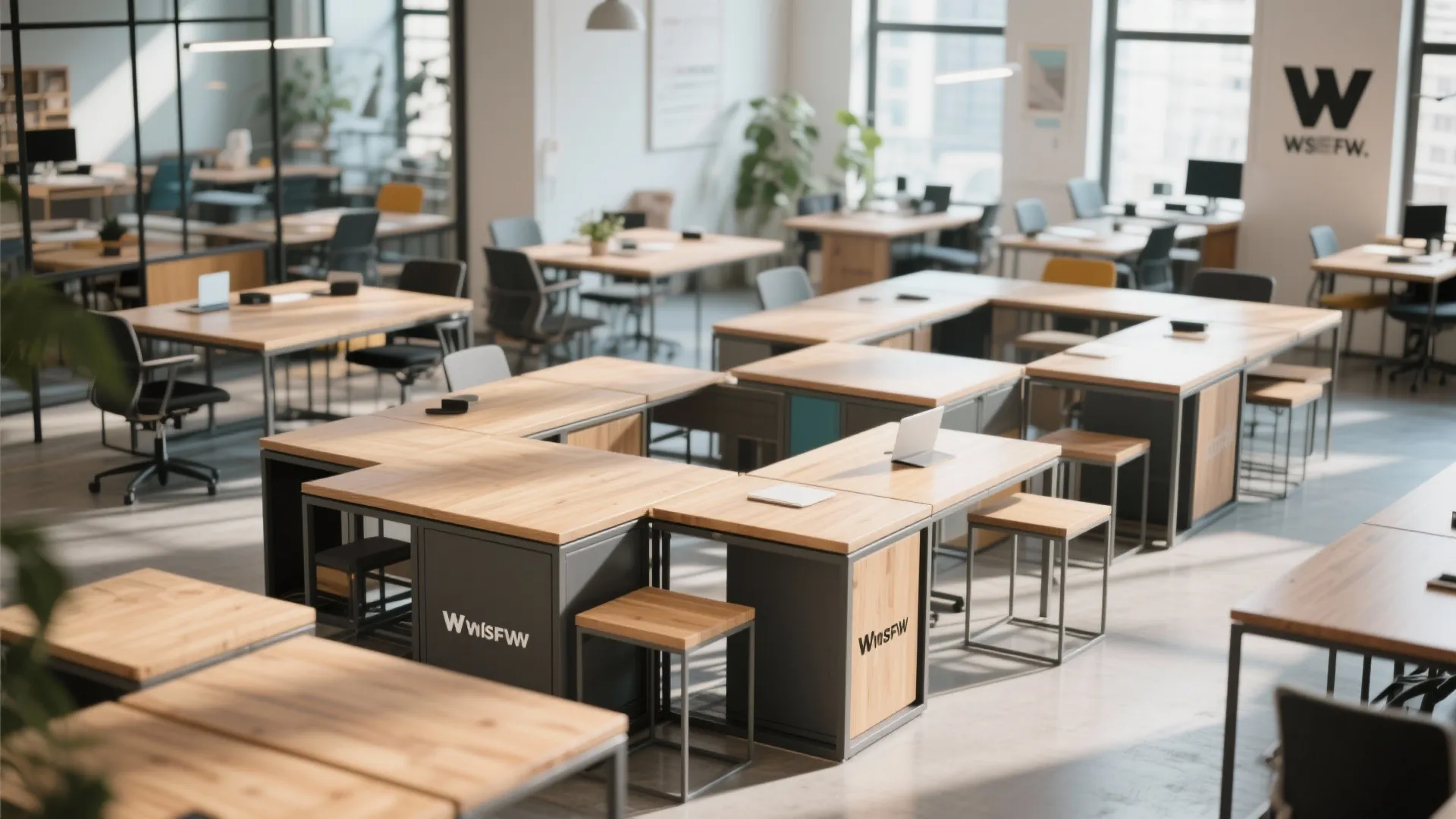 Modular Tables for Flexible Layouts