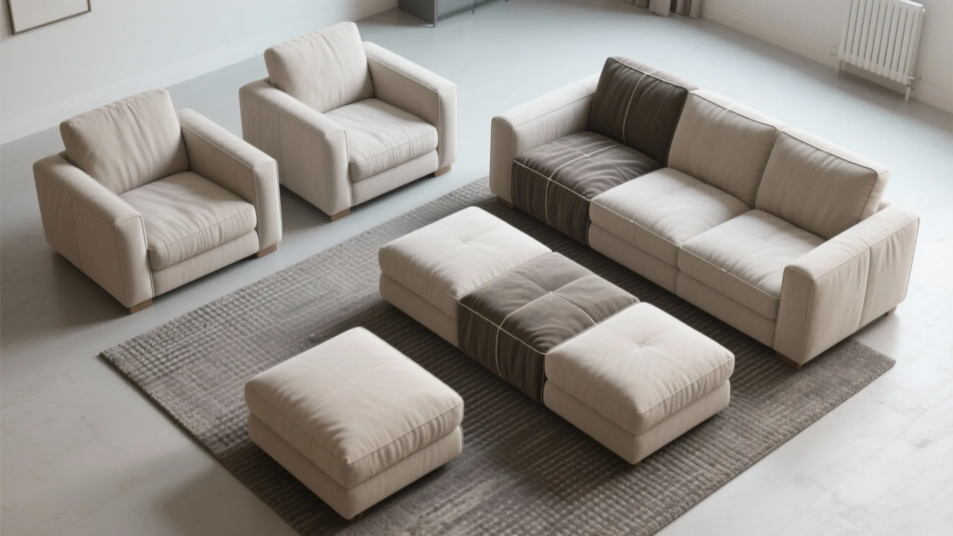 3. Modular pieces that adapt