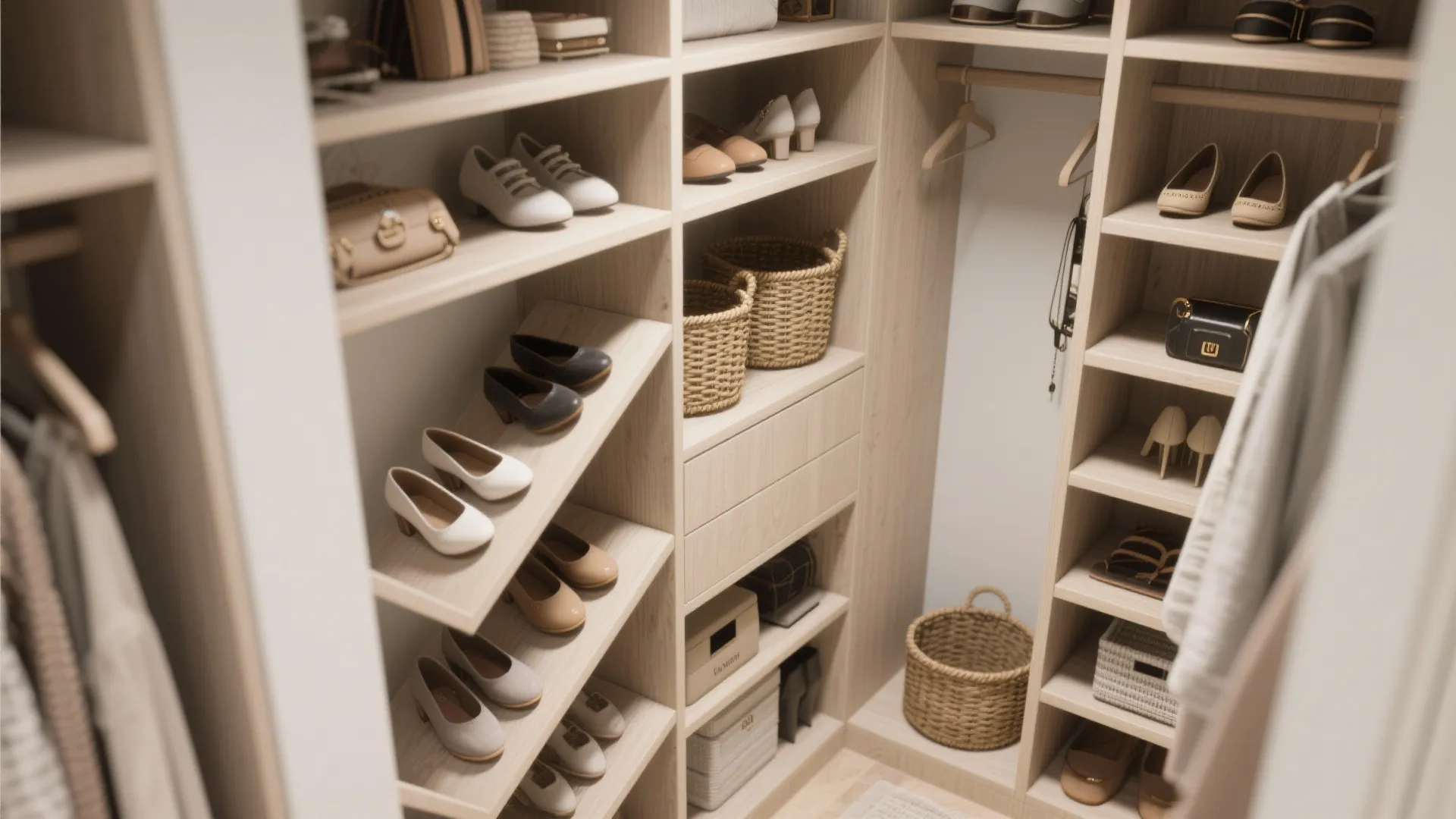 3. Open cubbies and modular inserts