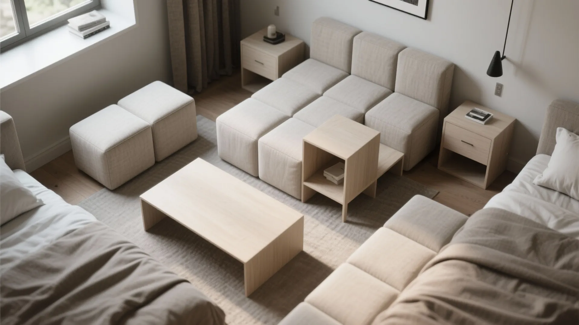 5. Foldable or modular bench for flexible needs