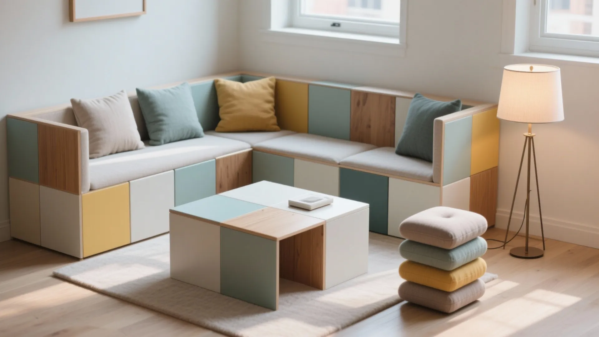 5. Modular cubes and stackables: playful and practical
