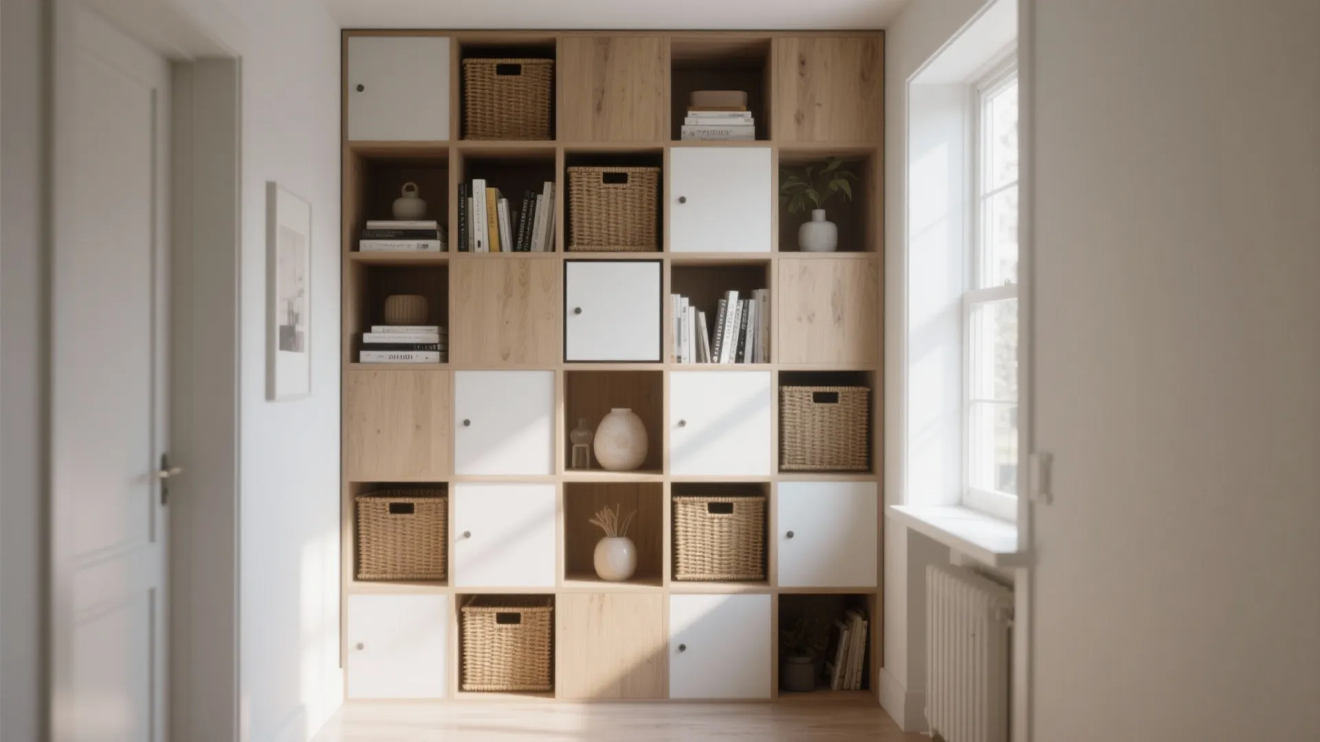 5. Modular cube system with hidden storage