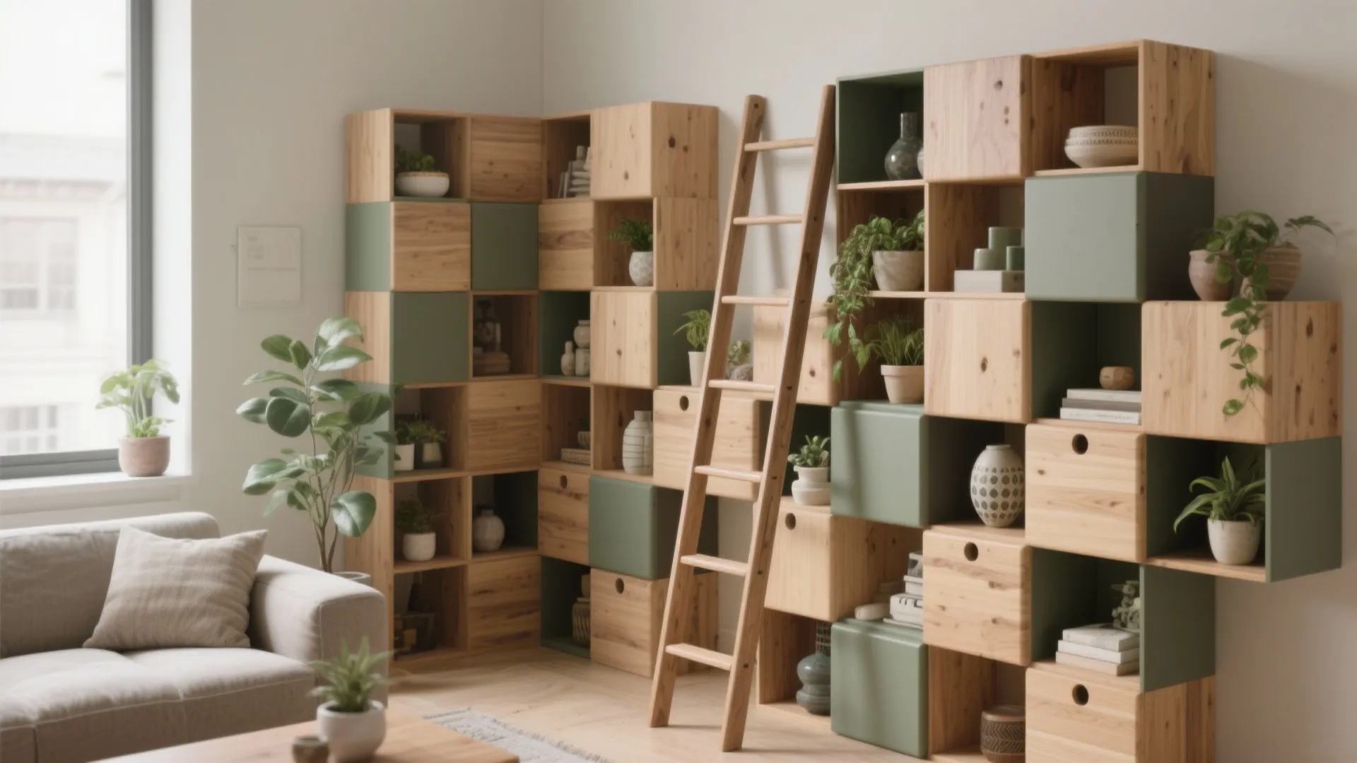 4. Modular Cubes and Leaning Ladders