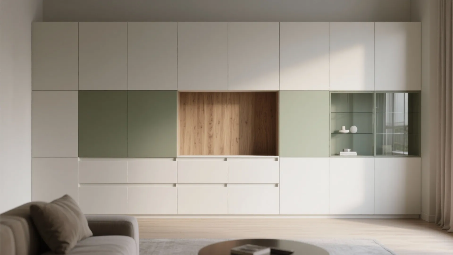 Modular Cupboards that Match Your Color Palette