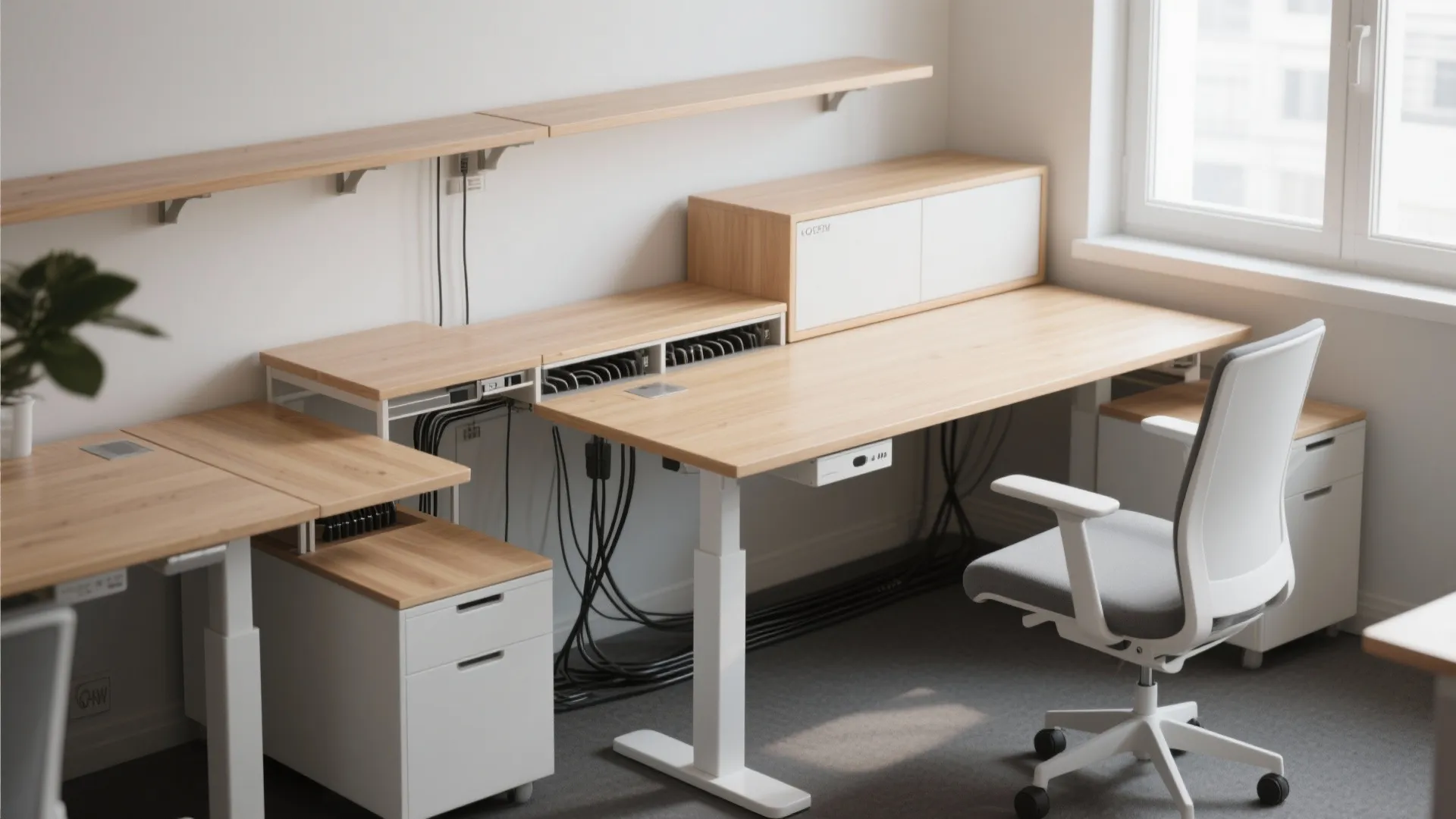 1. Modular Desks