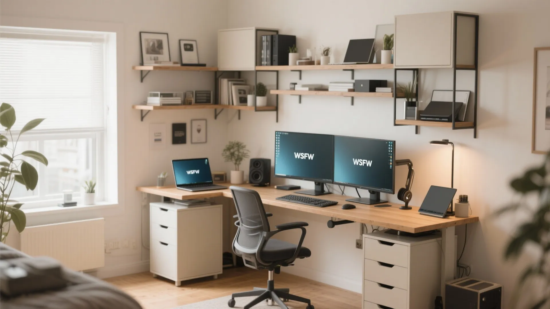 1. Modular Desk Systems