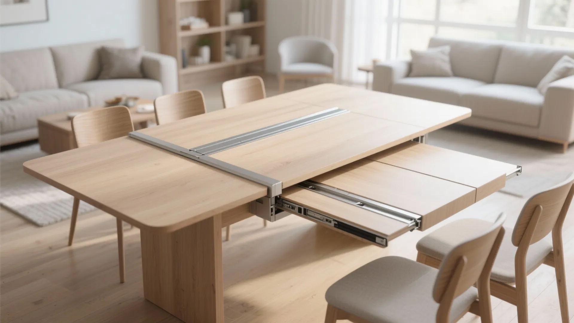 5. Modular Extendable Table: Grow When You Need It