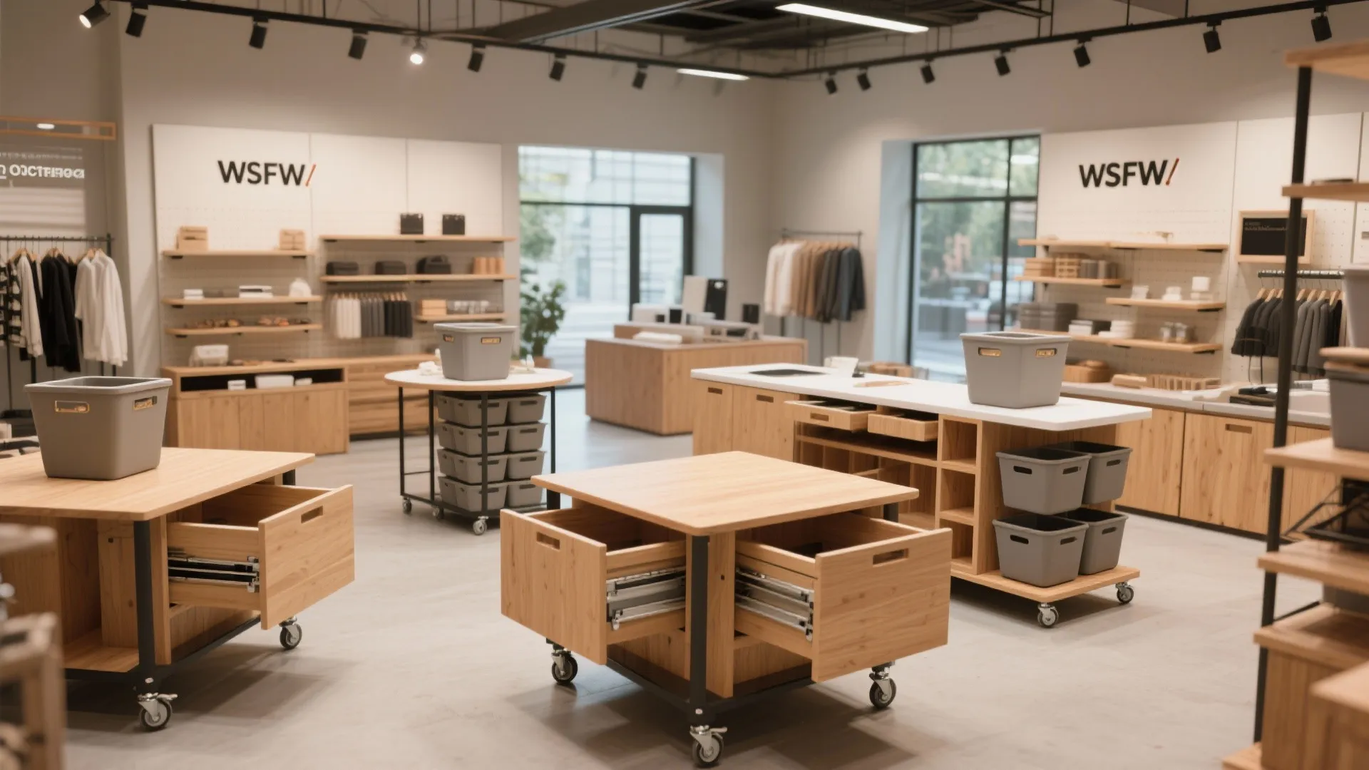 2. Use modular, multi-use fixtures