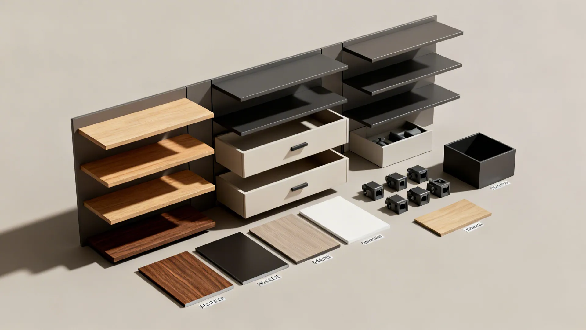 5. Modular wall system you can reconfigure