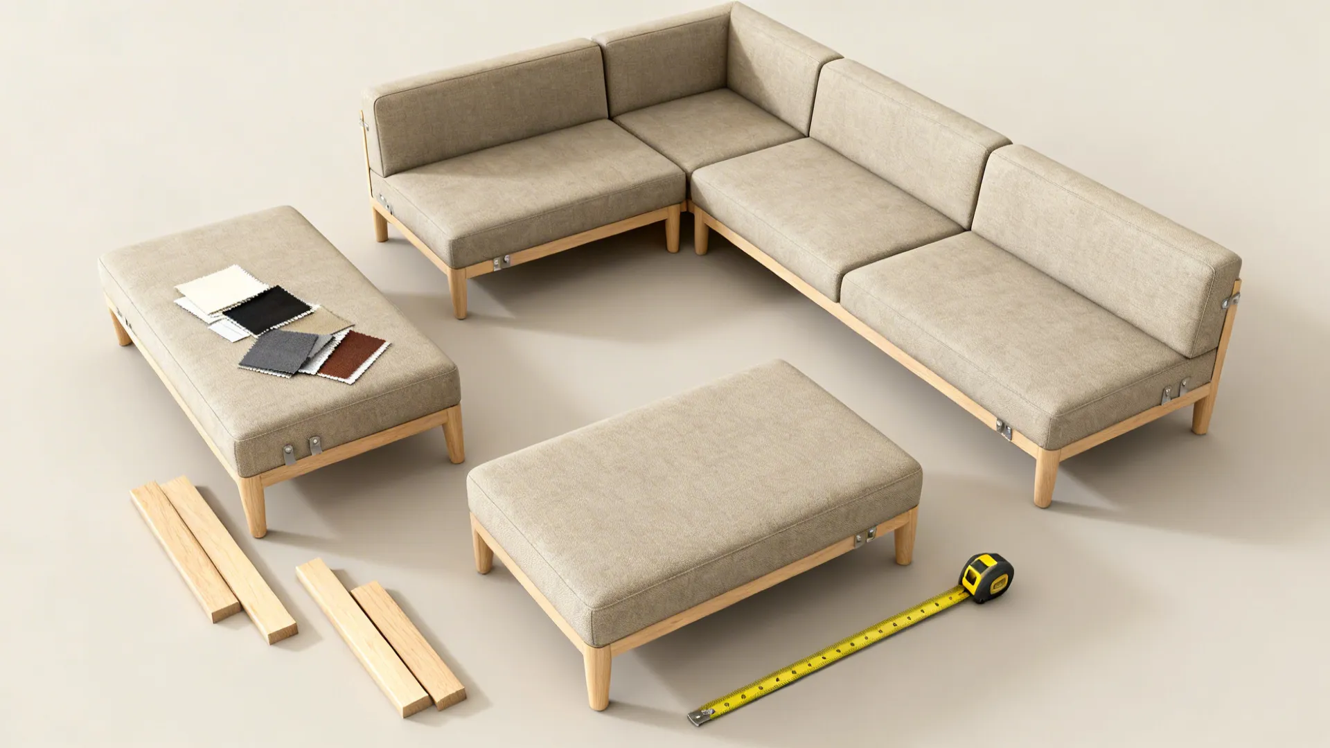 4. The Modular Mini Sectional