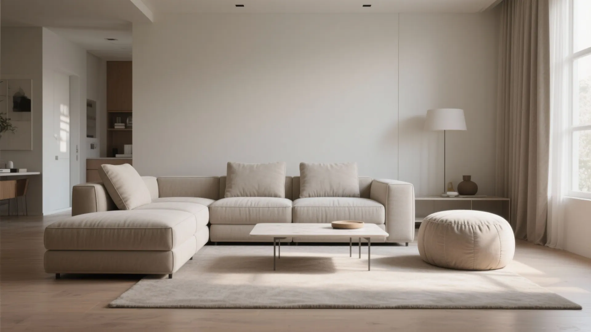 Modular Floor Sofa for Small Living Rooms