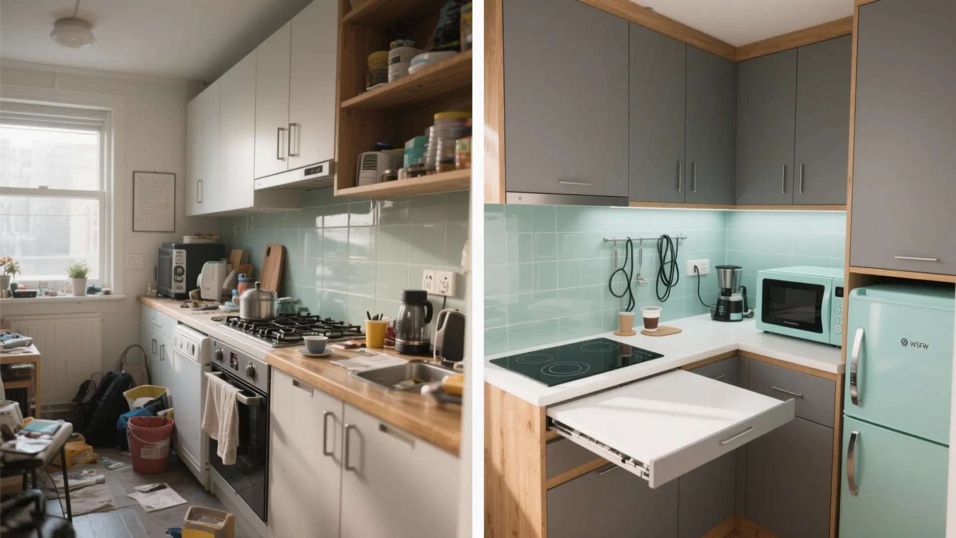 Modular Appliances and Folding Worktops