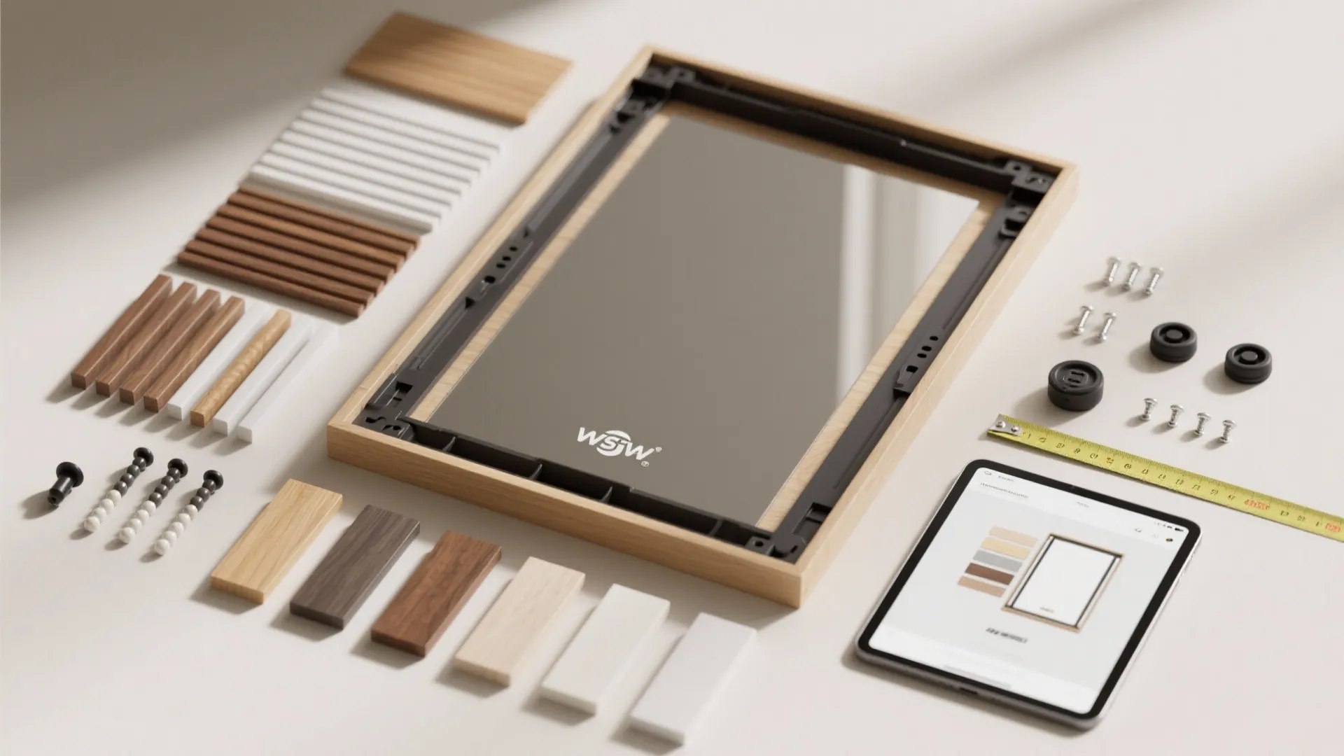 5. Modular Interchangeable Frame — Adaptable for Changing Styles