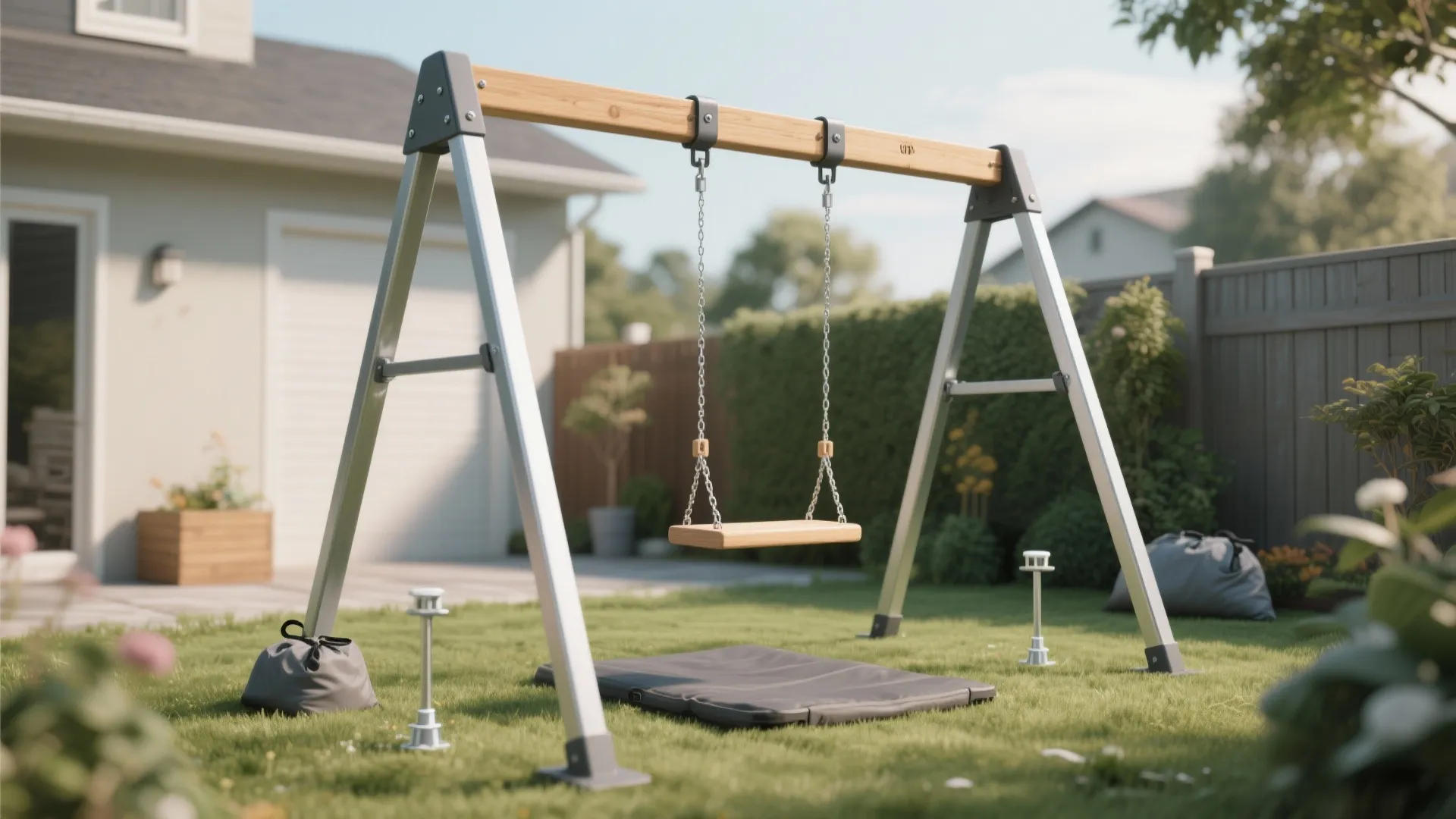 3. Modular freestanding frame