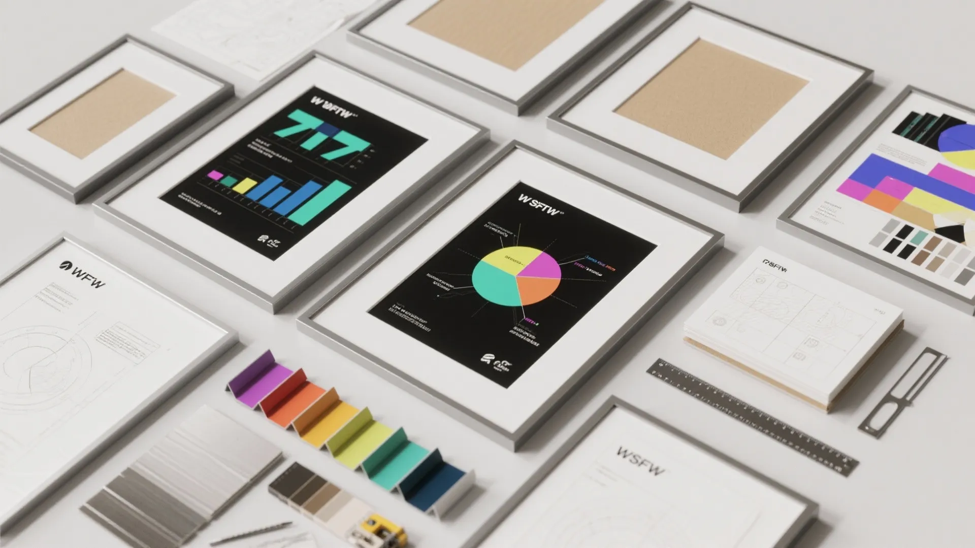 3. Modular frames and interchangeable graphics